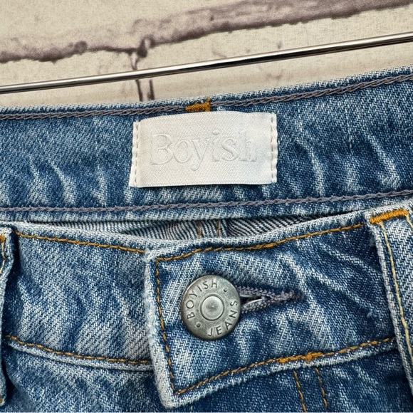 BOYISH The Billy Farcountry High Rise Skinny Jeans SZ 28 - Picture 7 of 7